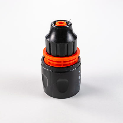 10mm Female Hose Connector, Black