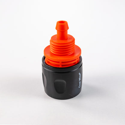10mm Female Hose Connector, Black