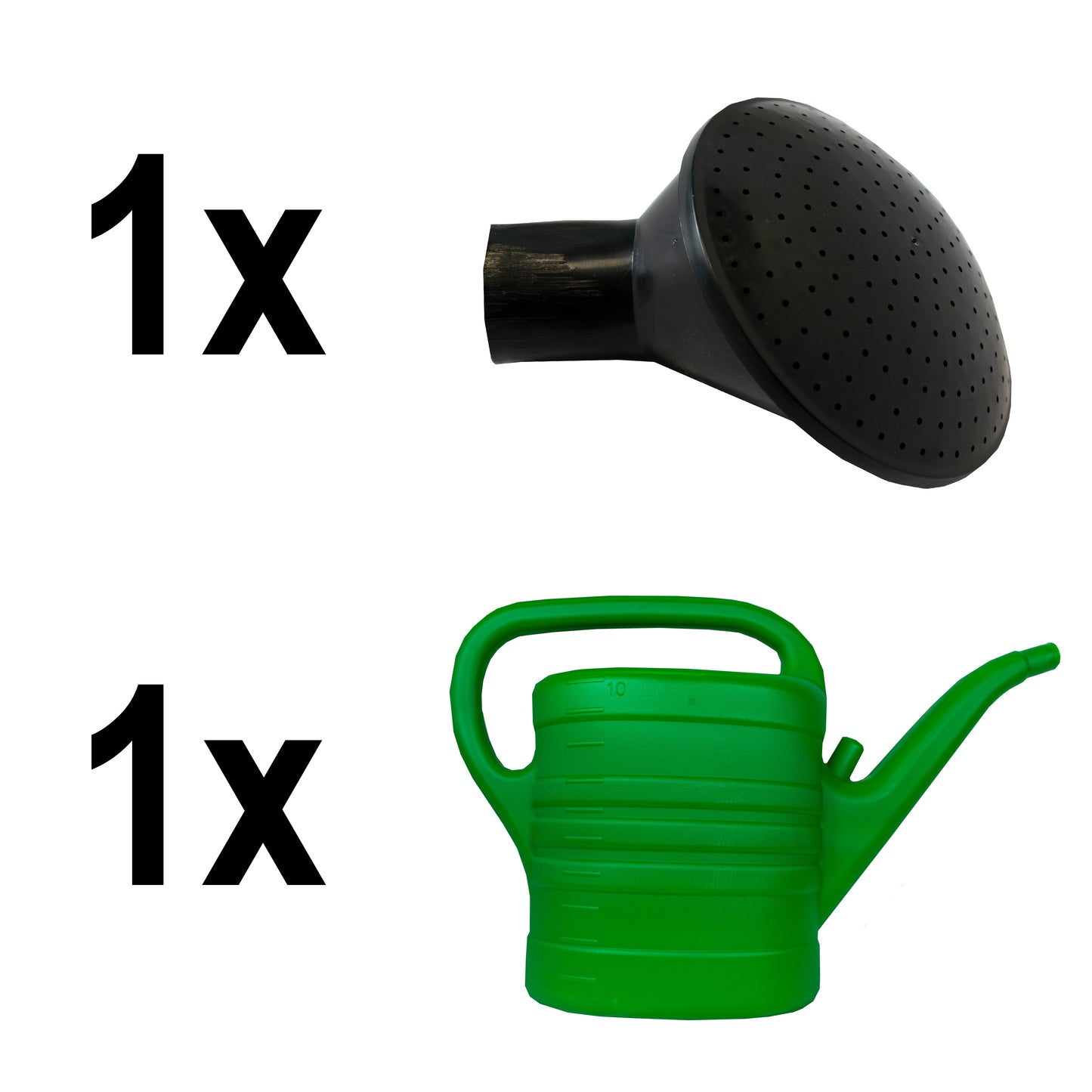 Green Plastic Garden Watering Can, 10 Litres