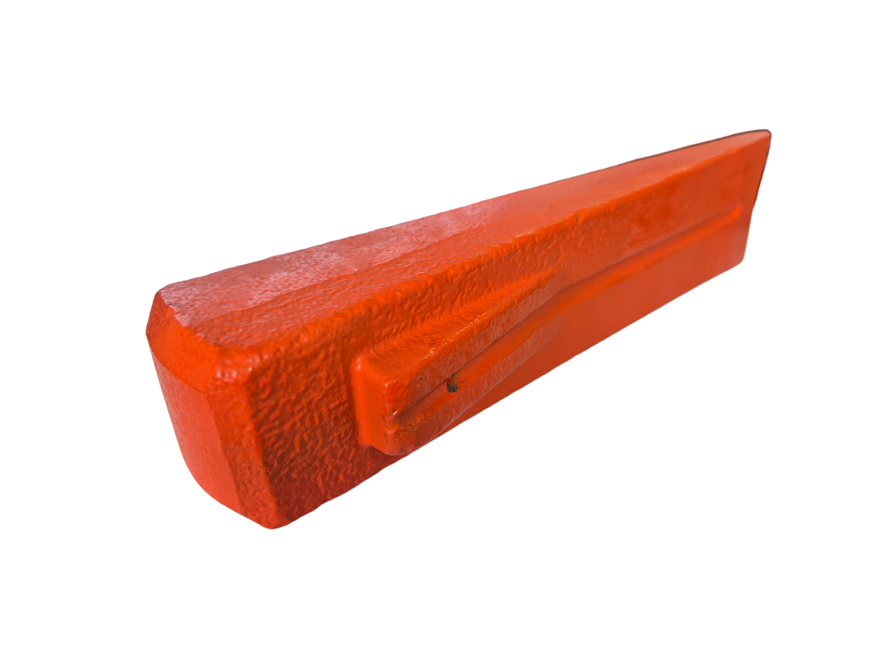Red Spiked Steel Log Splitting Wedge, 2.3kg