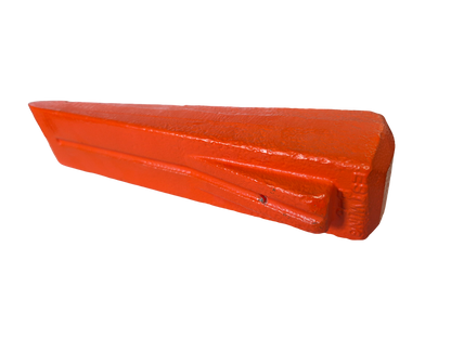 Red Spiked Steel Log Splitting Wedge, 2.3kg