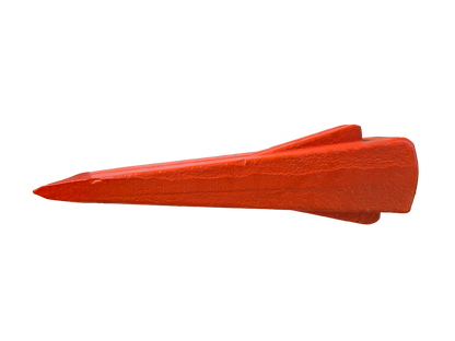 Red Spiked Steel Log Splitting Wedge, 2.3kg