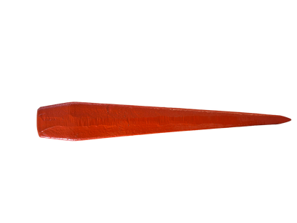 Red Steel Log Splitting Wedge, 1.5kg