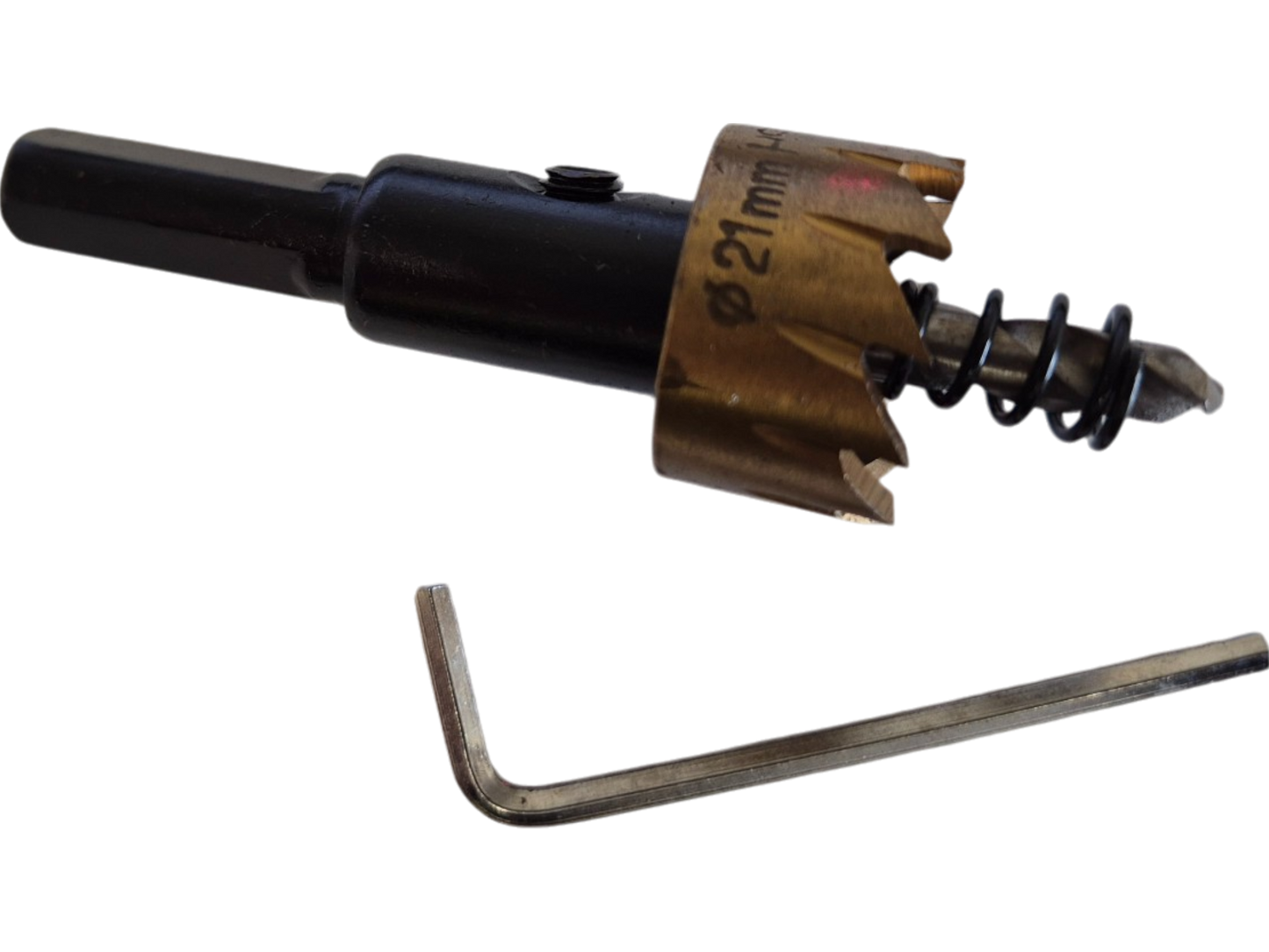 HSS Spring Drill Bit for Metals, Woods & Plastics, 21mm