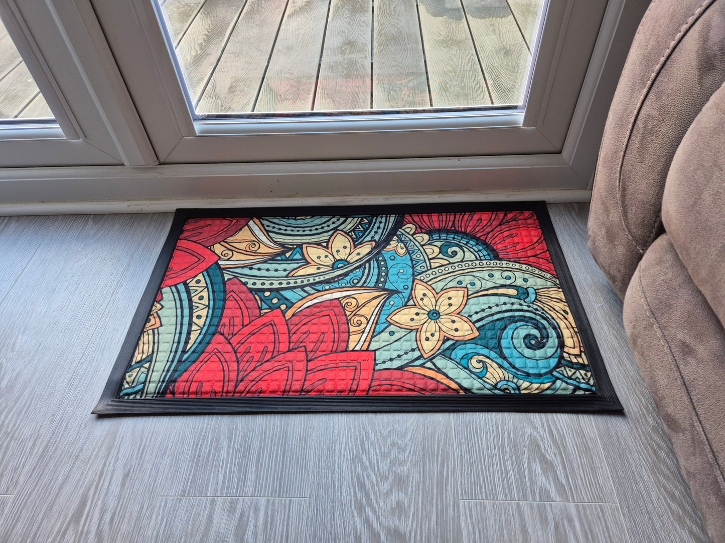 3D Embossed Doormat, 75cm x 45cm - China