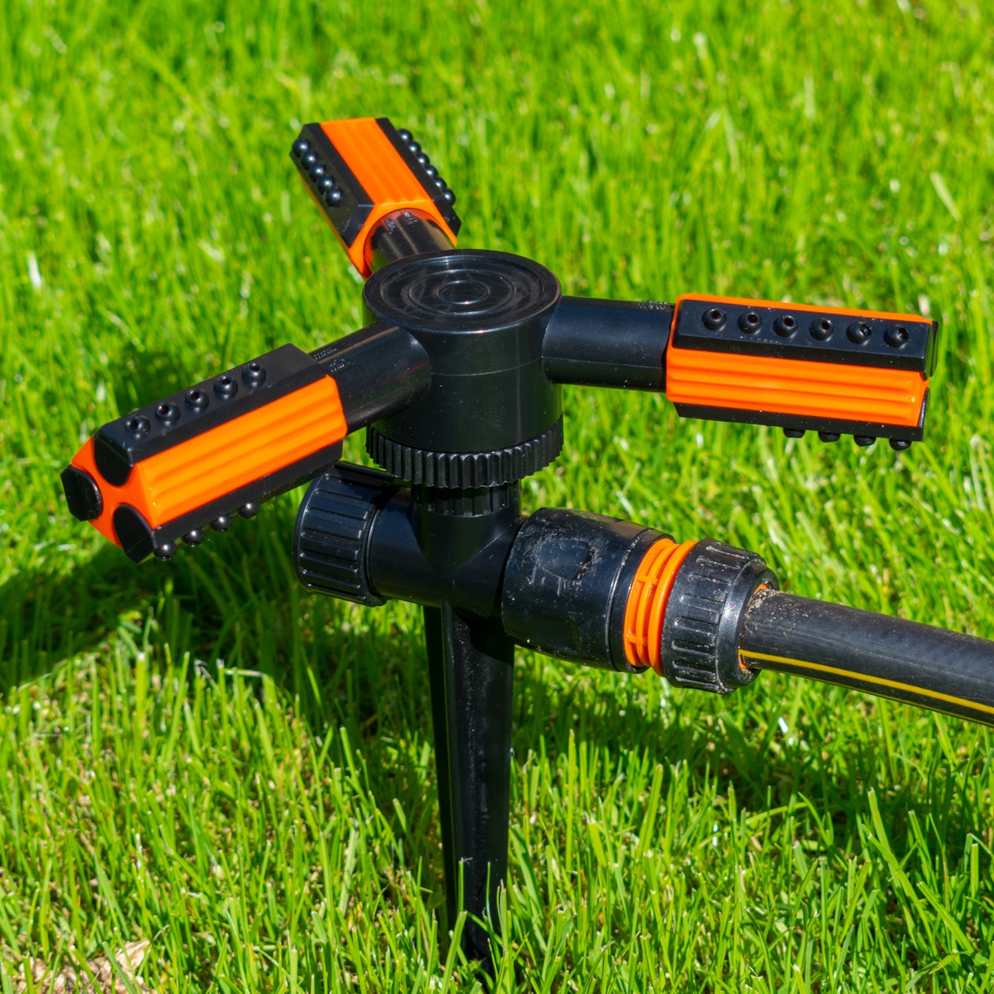 3 Arm Rotary Lawn Sprinkler on Spike, Eco line