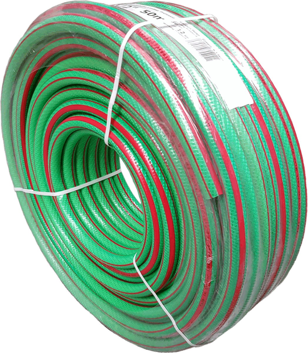 1/2" Green Premium Garden Hose Pipe, 6-Layer