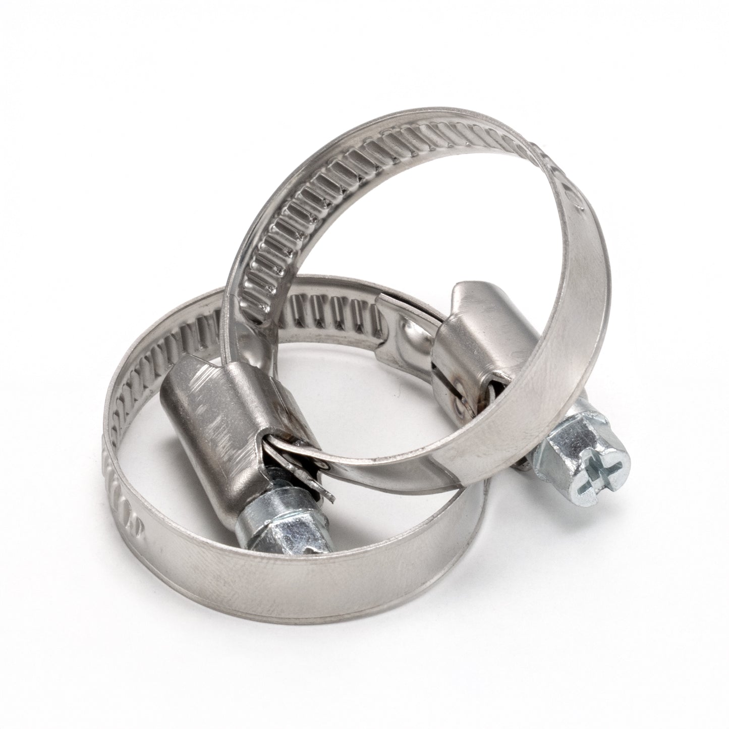 W2 Stainless Steel Hose Clips, 16mm - 27mm