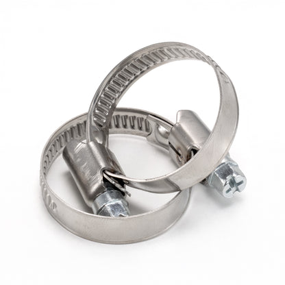 W2 Stainless Steel Hose Clips, 16mm - 27mm