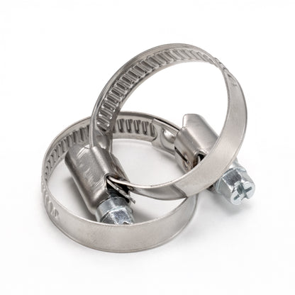 W2 Stainless Steel Hose Clips, 25mm - 40mm