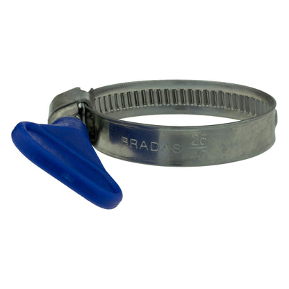 W2 Stainless Steel Butterfly Grip Hose Clips, 25mm-40mm
