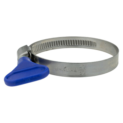 W2 Stainless Steel Butterfly Grip Hose Clips, 40mm-60mm