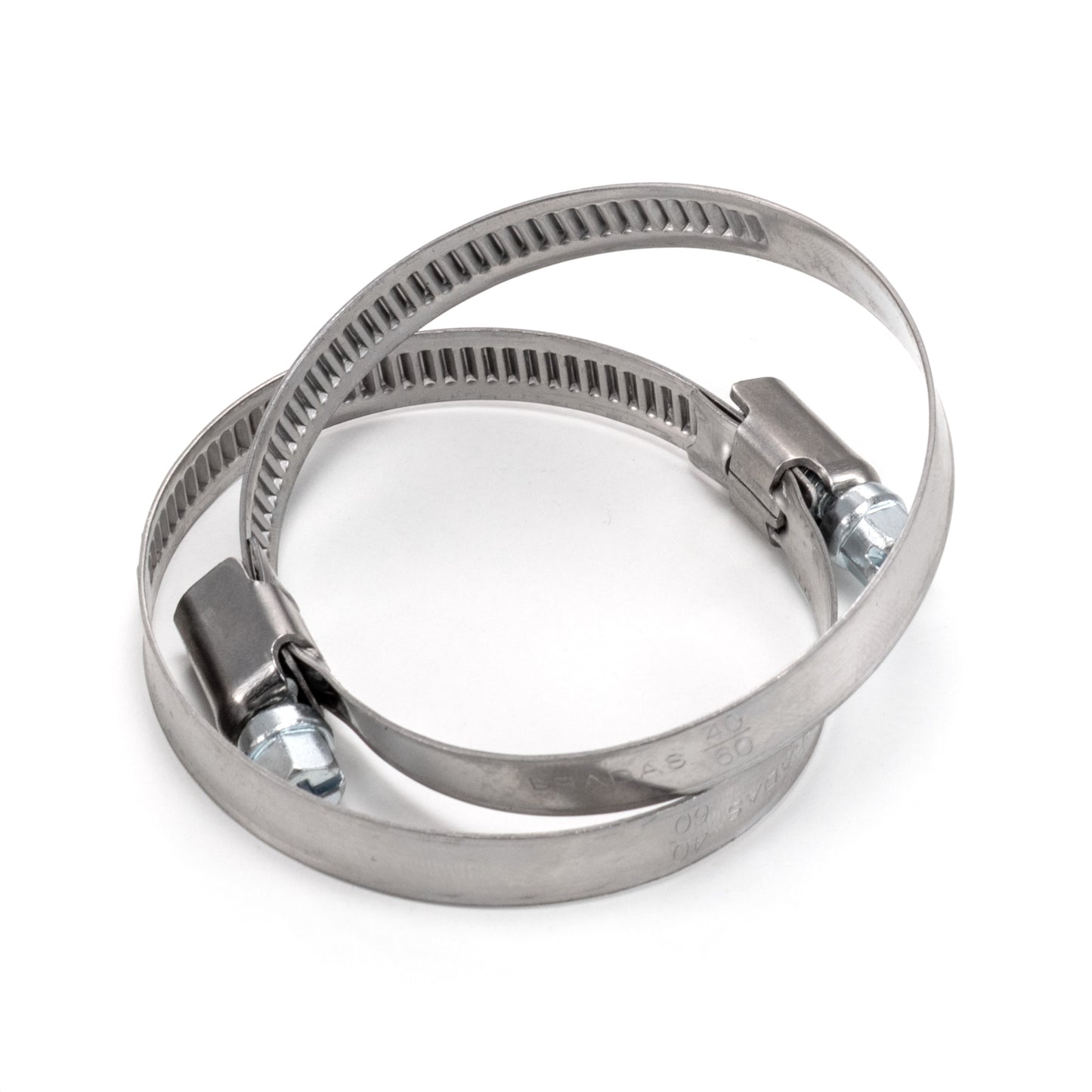 W4 Stainless Steel Hose Clips, 40mm - 60mm