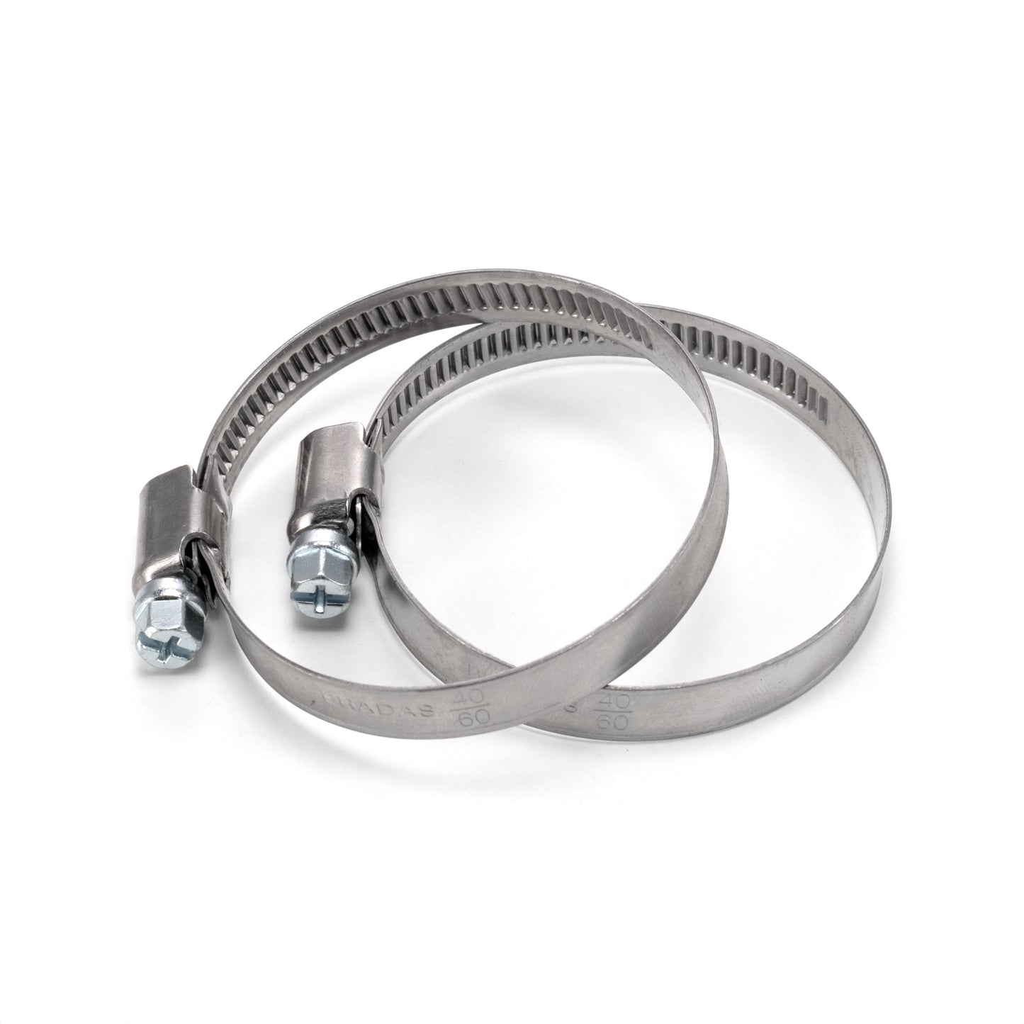 W4 Stainless Steel Hose Clips, 40mm - 60mm