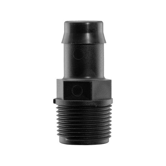 3/4" Irrigation Pipe Adapter with 3/4" BSPM Thread
