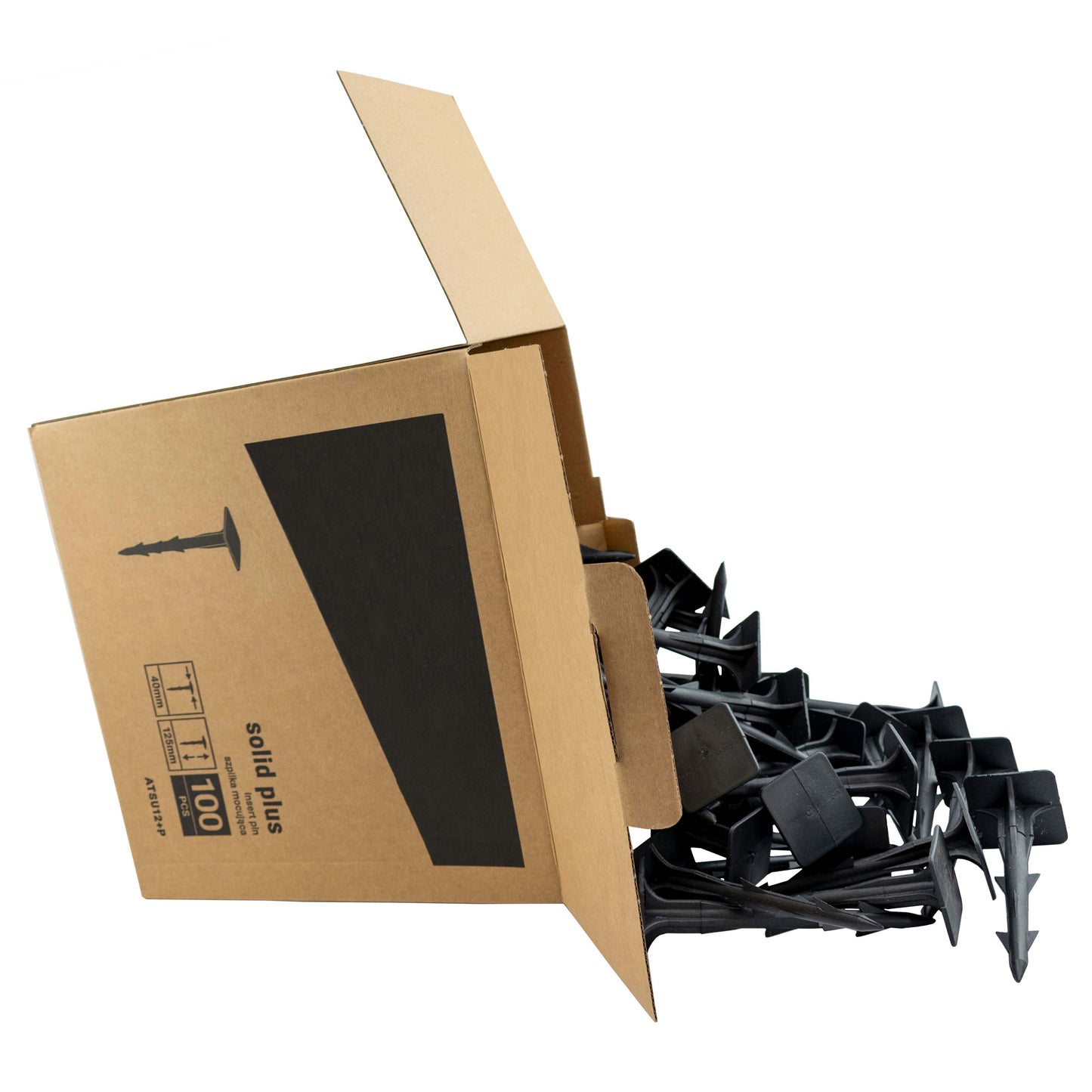 12cm Plastic Pegs for Weed Control Fabric