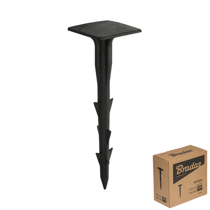 12cm Plastic Pegs for Weed Control Fabric