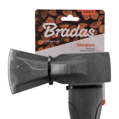 2000g Log Splitting Axe with Fibreglass Handle