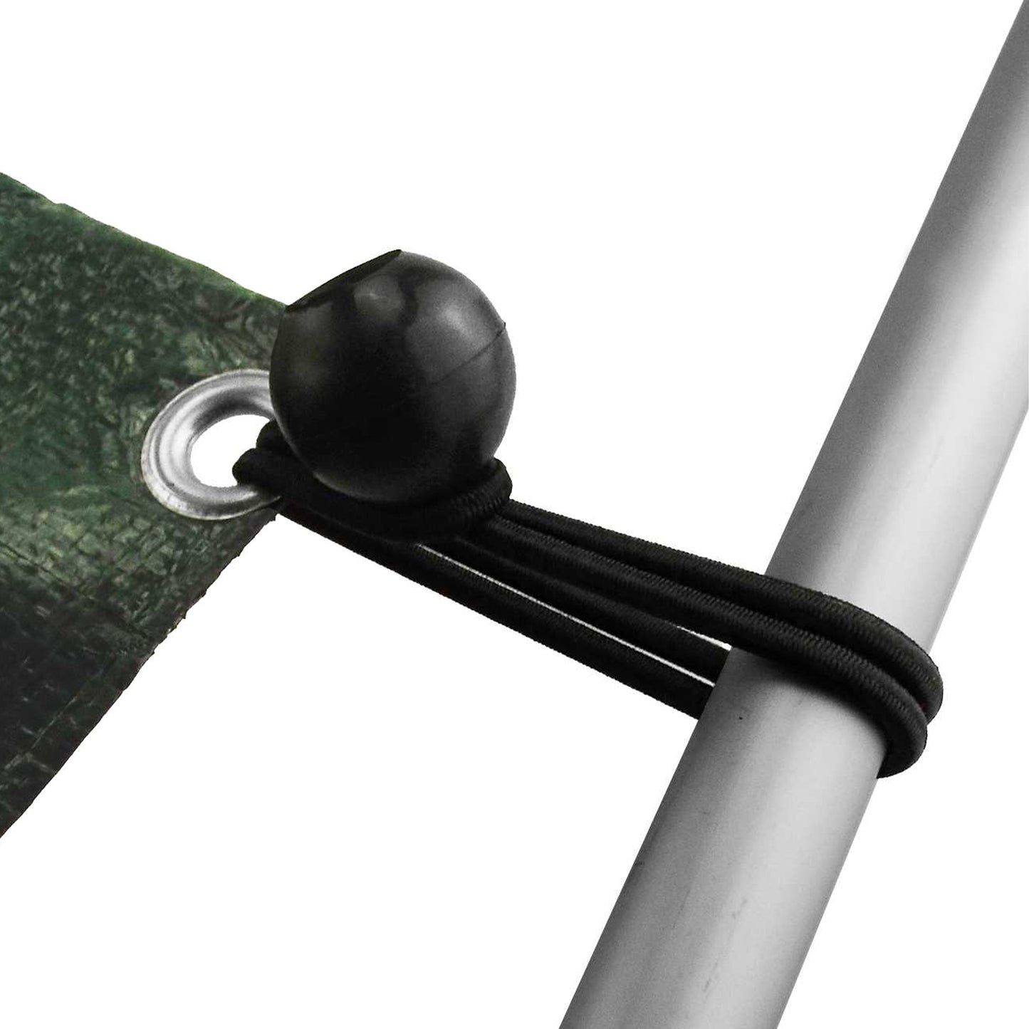 Black Bungee Balls 10"