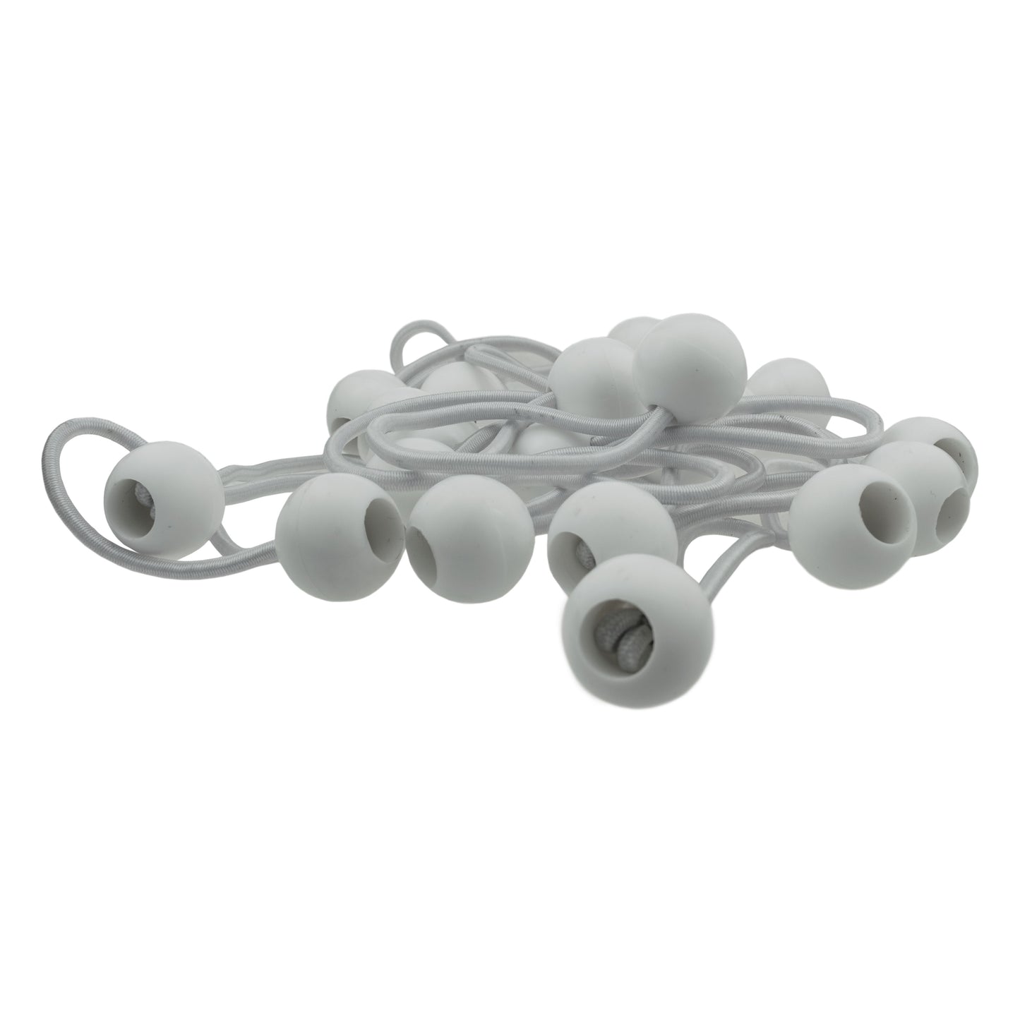 White Bungee Balls 4"