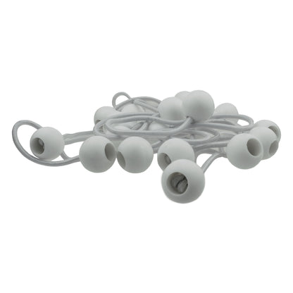 White Bungee Balls 4"