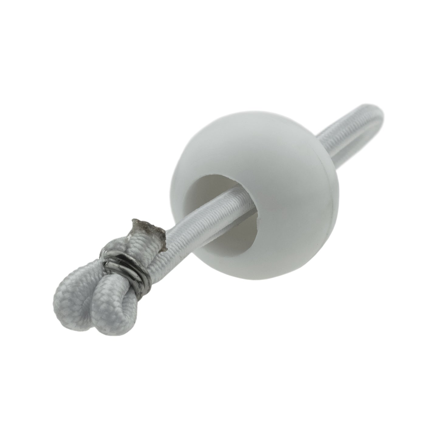 White Bungee Balls 4"