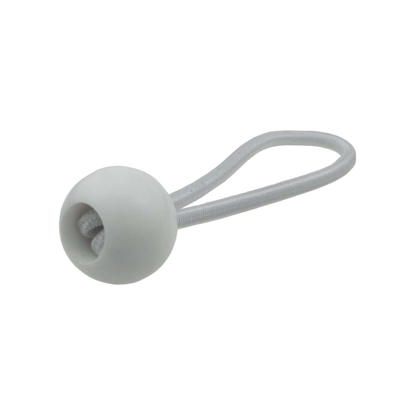 White Bungee Balls 4"