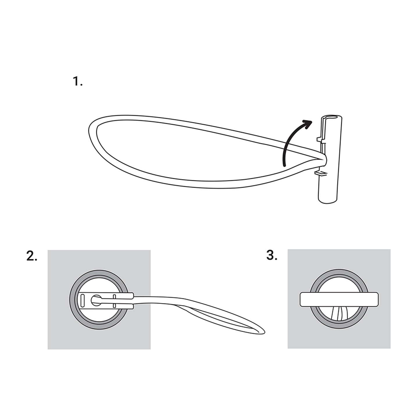 Bungee Loops with Metal T Bar, 6"