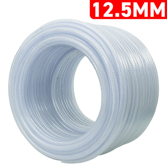 12.5mm Braided PVC Tech Hose, 1.7mm Wall Thickness