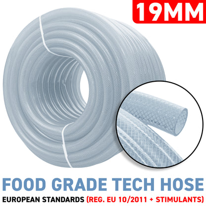 19mm Braided PVC Tech Hose, 3mm Wall Thickness