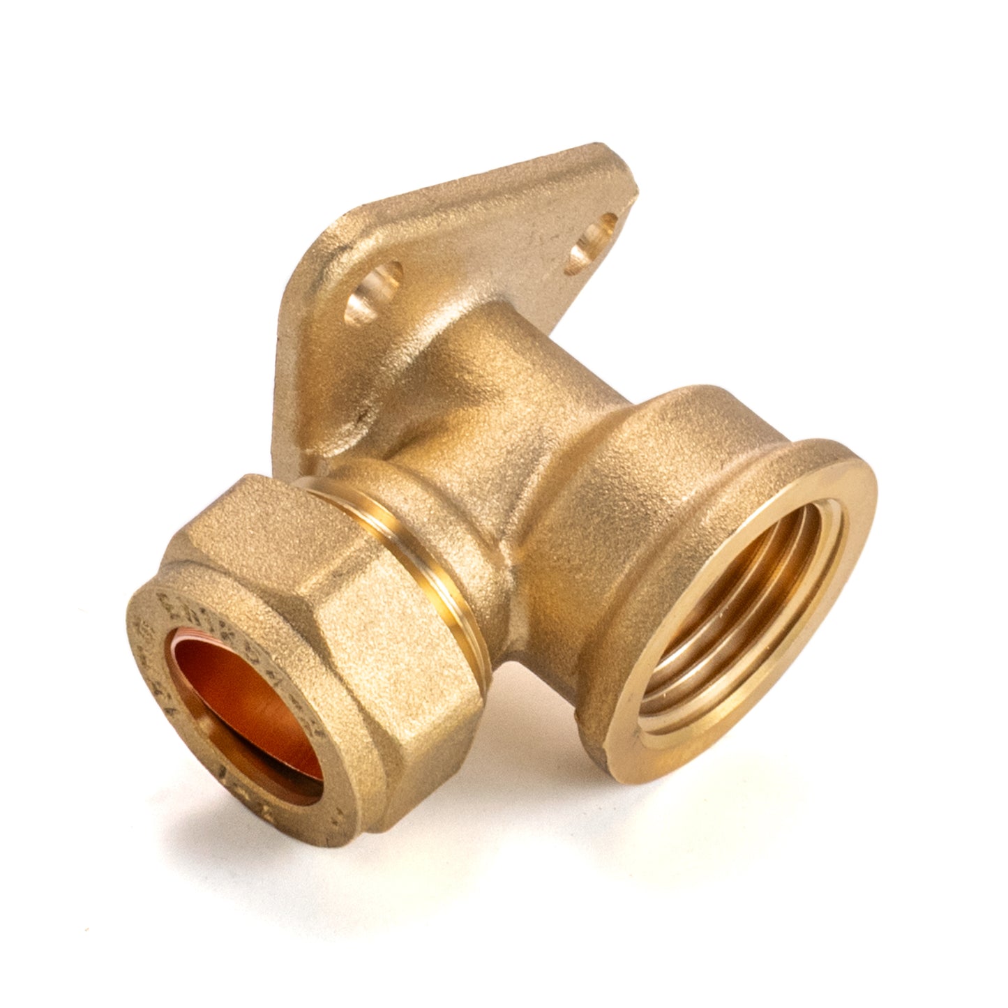 Brass Wall Flange for Copper 15mm Pipe - 1/2" BSPF