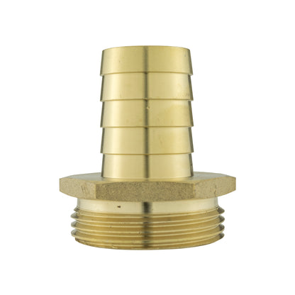 Brass 25mm Barbed Joiner with 1.25" BSP Male Thread