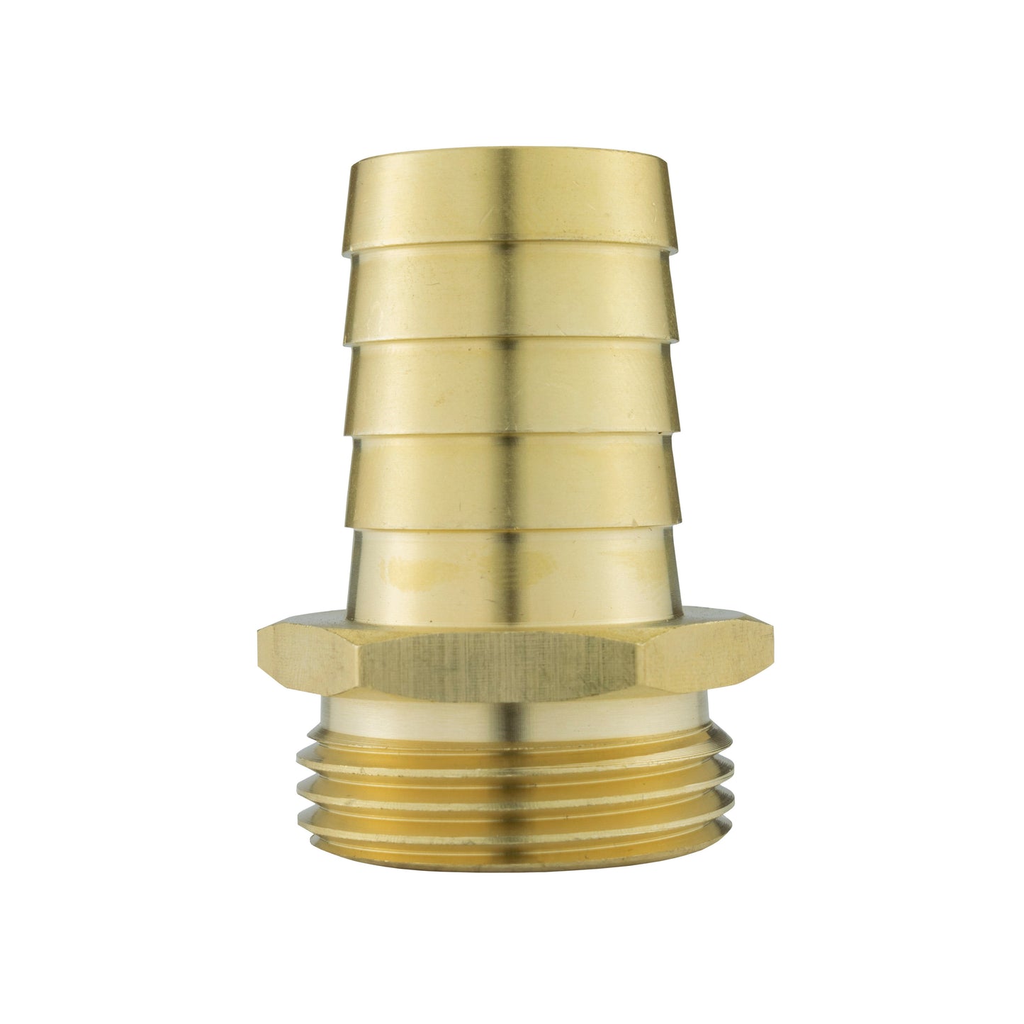 Brass 25mm Barbed Joiner with 1" BSP Male Thread