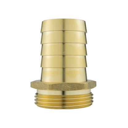 Brass 32mm Barbed Joiner with 1.25" BSP Male Thread