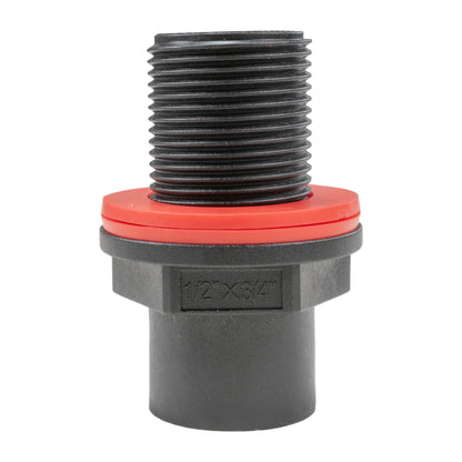 Water Butt Tank Adapter, 3/4" BSPM to 1/2" BSPF