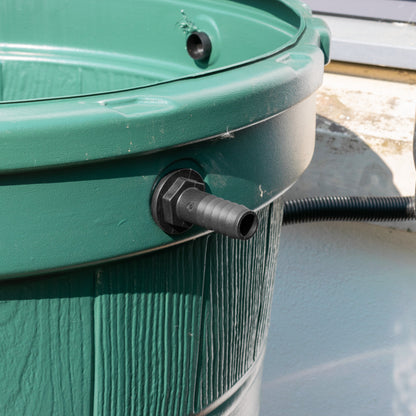 Water Butt Overflow Adapter with Nut & Washer, 1/2"