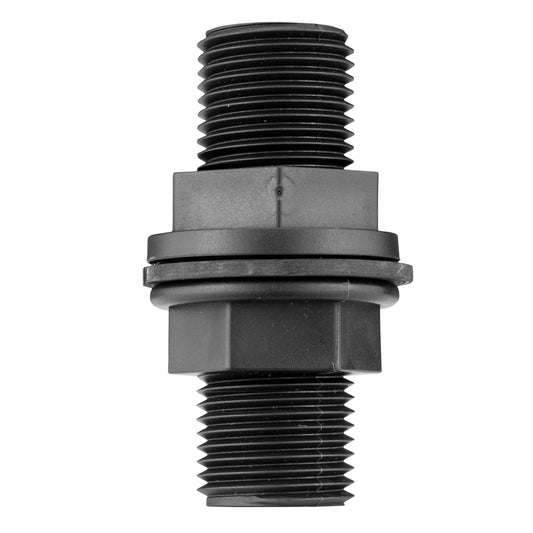 Threaded Water Butt Tank Adapter, 1/2"
