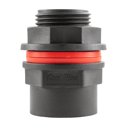 Male to Female Threaded Water Butt Tank Adapter, 1"