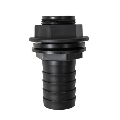 Water Butt Overflow Adapter with Nut & Washer, 3/4" - 1"