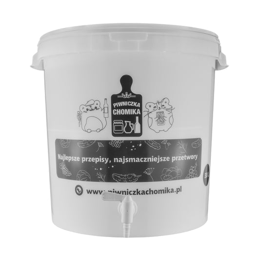 30L Home Brewing Fermenation Bucket with Lid & Tap