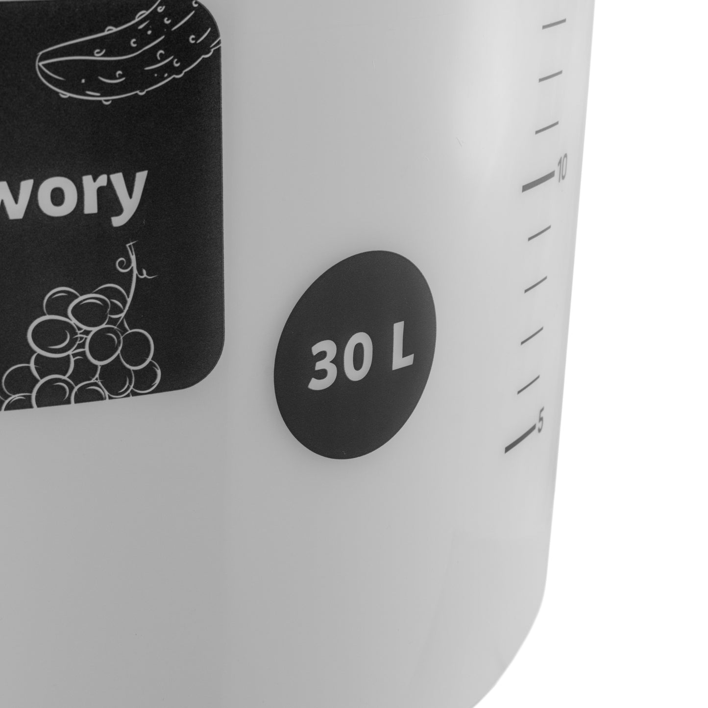 30L Home Brewing Fermenation Bucket with Lid & Tap