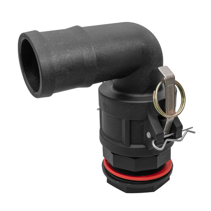 Type F + C Camlock to Water Tank Elbow Adapter Kit