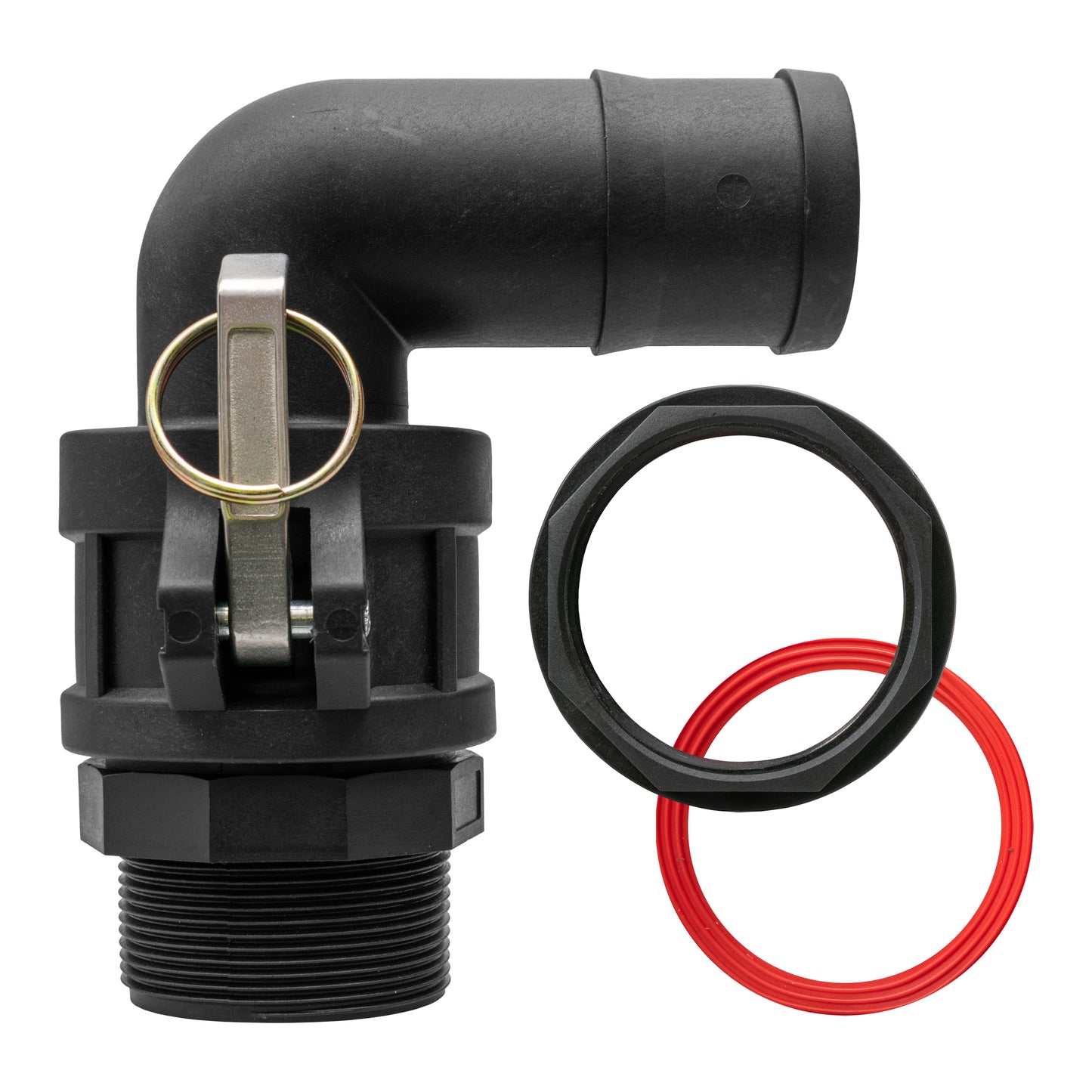 Type F + C Camlock to Water Tank Elbow Adapter Kit