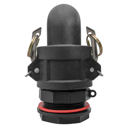 Type F + C Camlock to Water Tank Elbow Adapter Kit
