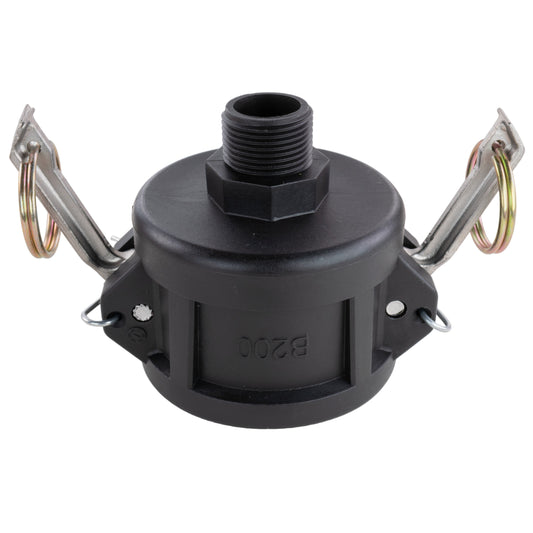 Type B Camlock Pipe Connector, 2" - 3/4" BSPM