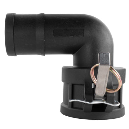Type C Camlock Pipe Elbow Connector, 1.5"
