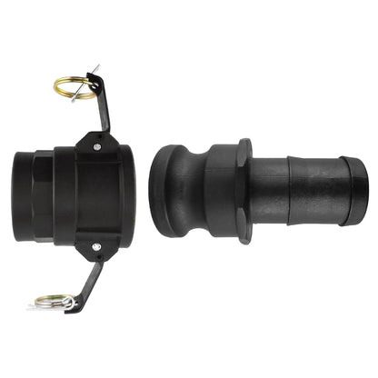 Type D + E Camlock Pipe Connector Set