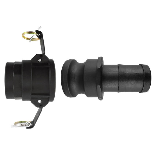 Type D + E Camlock Pipe Connector Set