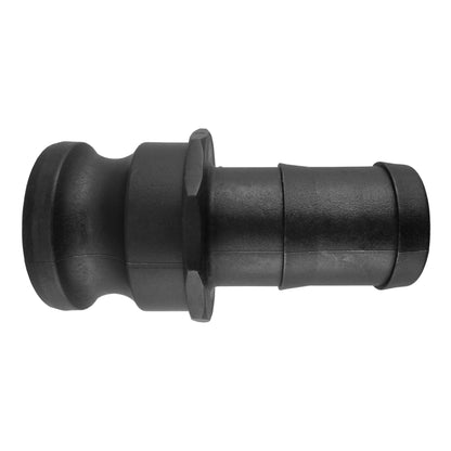 Type E Camlock Pipe Connector, 2" - 3/4" Barb