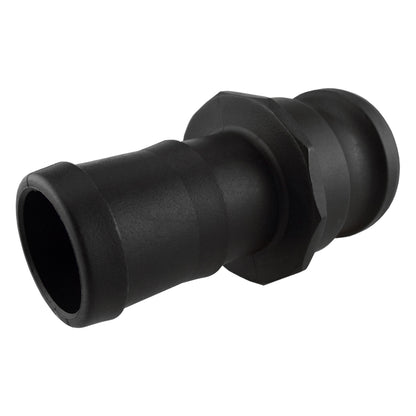 Type E Camlock Pipe Connector, 2" - 3/4" Barb